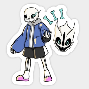 Sans Gaster Blaster Sticker